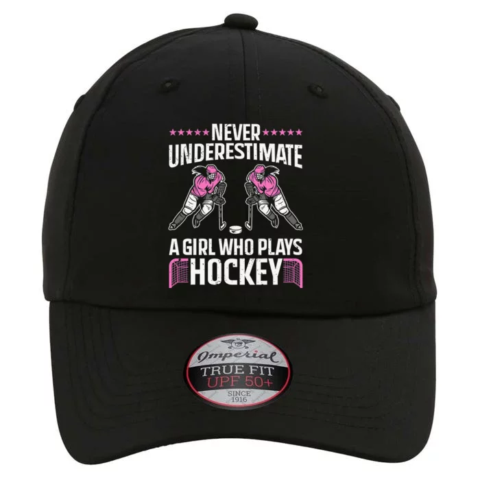 Hockey Hair Dont Care Ice Hockey Sport Hockey Player The Original Performance Cap