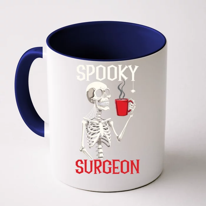 Happy Halloween Doctor Surgeon Physician Trick Or Treat Gift Front & Back Coffee Mug