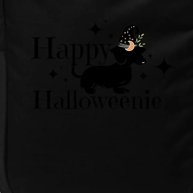 Happy Halloweenie Dog Halloween Wicth Impact Tech Backpack