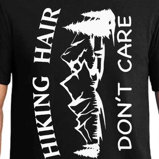 Hiking Hair Don't Care Camping Adventure Pajama Set