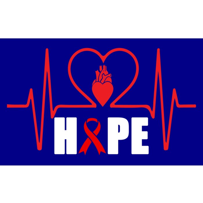 Hope Heart Disease Awareness In February Heart Health Month Gift Bumper Sticker