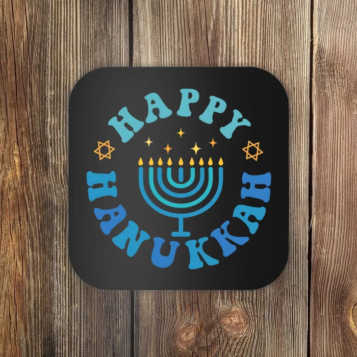 Happy Hanukkah Dinner Funny Jewish Family Coaster