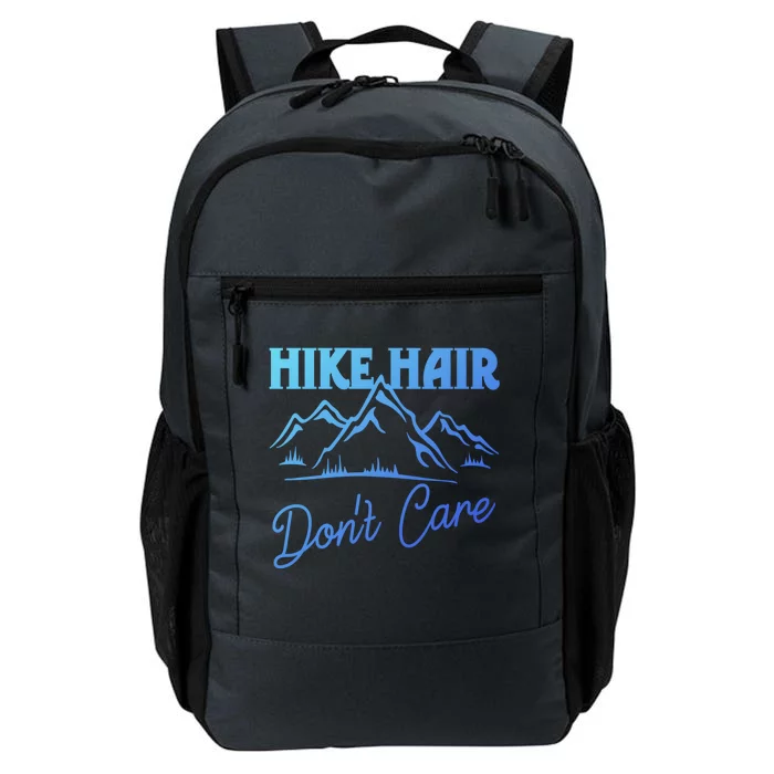 Hike Hair Dont Care Hiker Hiking Camping Nature Lover Gift Daily Commute Backpack