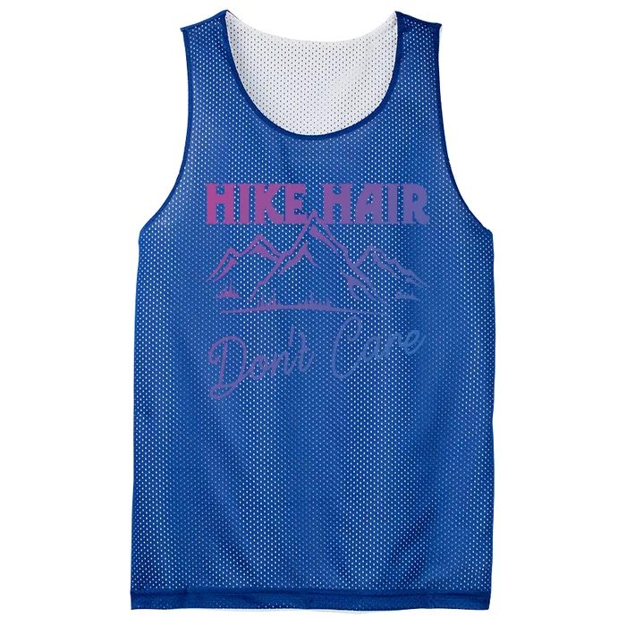 Hike Hair Dont Care Hiker Hiking Camping Nature Lover Gift Mesh Reversible Basketball Jersey Tank