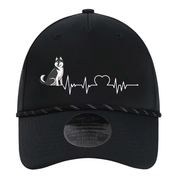 Husky Heartbeat Design for Husky Dog Lovers Performance The Dyno Cap