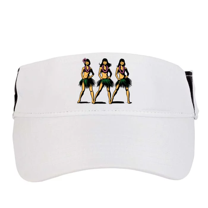 Hawaiian Hula Dancer Adult Drive Performance Visor