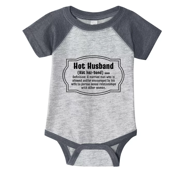 Hot Husband Definition Infant Baby Jersey Bodysuit