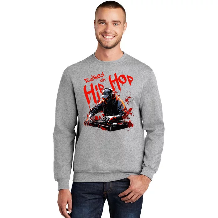 Hip Hop Dj 50th Anniversary Tall Sweatshirt