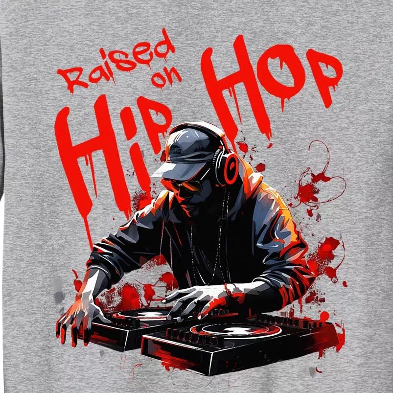 Hip Hop Dj 50th Anniversary Tall Sweatshirt