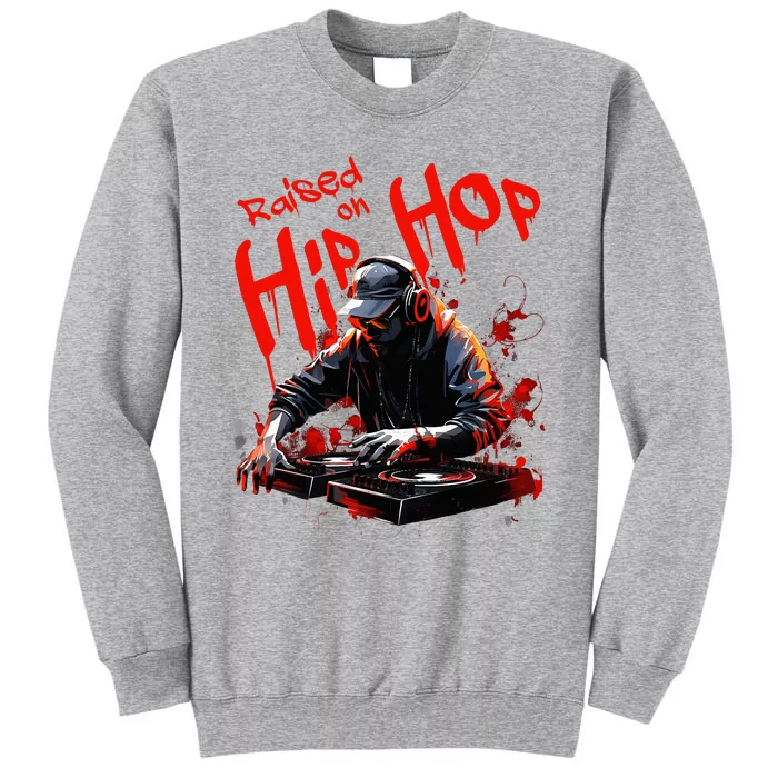 Hip Hop Dj 50th Anniversary Tall Sweatshirt