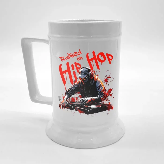 Hip Hop Dj 50th Anniversary Front & Back Beer Stein