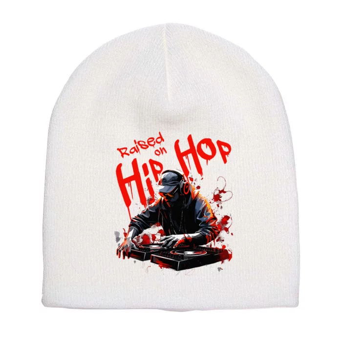 Hip Hop Dj 50th Anniversary Short Acrylic Beanie