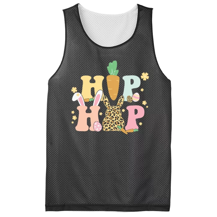 Hip Hop Easter Bunny Festive Spring Mesh Reversible Basketball Jersey Tank