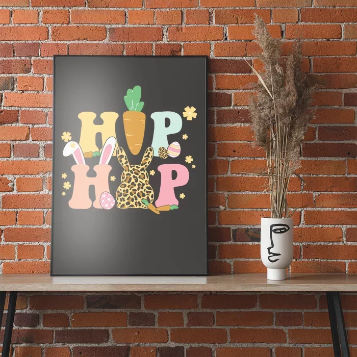 Hip Hop Easter Bunny Festive Spring Poster