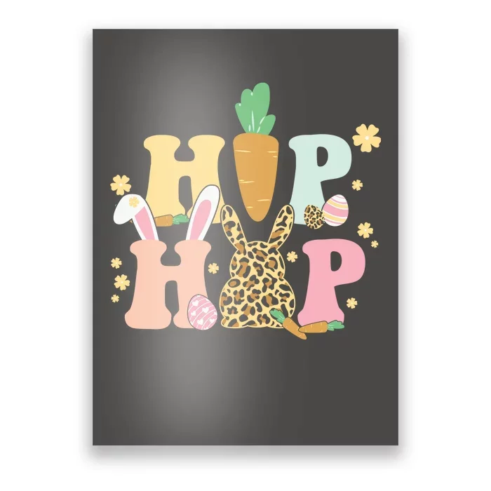 Hip Hop Easter Bunny Festive Spring Poster