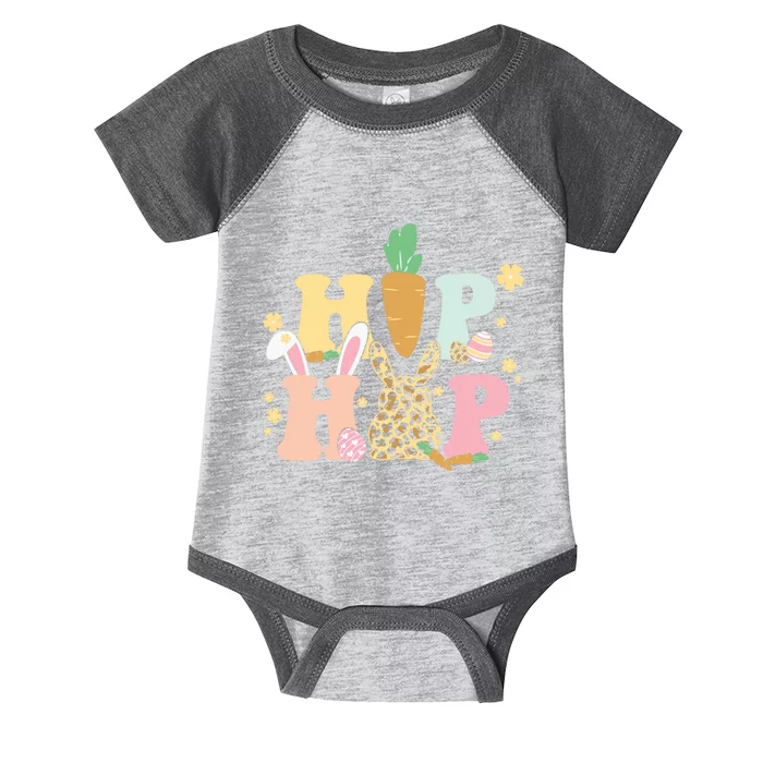 Hip Hop Easter Bunny Festive Spring Infant Baby Jersey Bodysuit