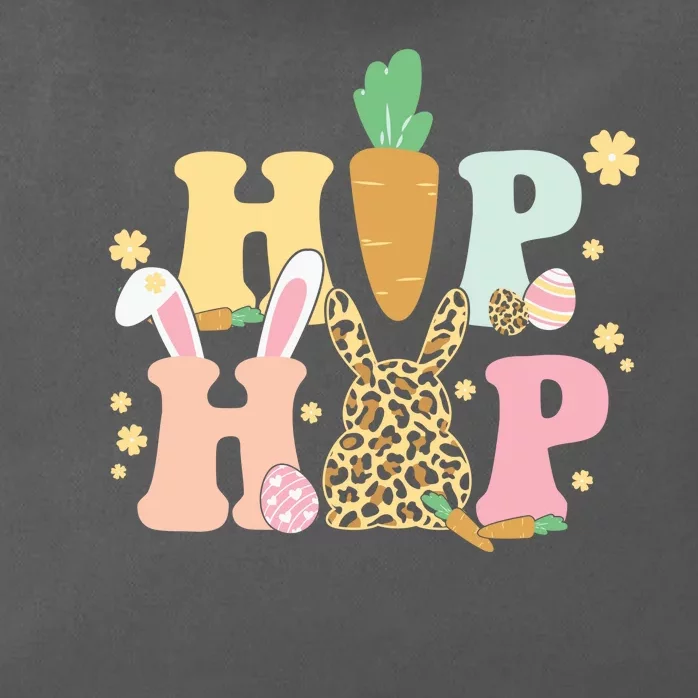 Hip Hop Easter Bunny Festive Spring Zip Tote Bag