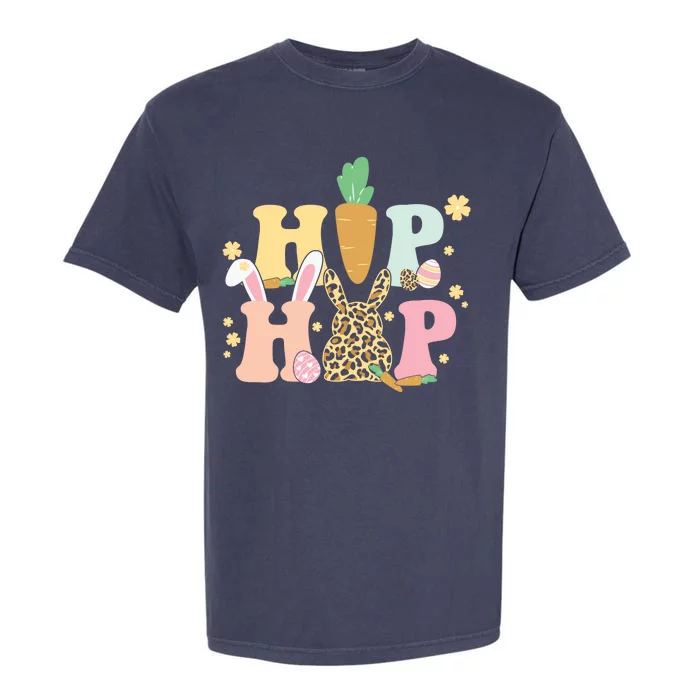 Hip Hop Easter Bunny Festive Spring Garment-Dyed Heavyweight T-Shirt