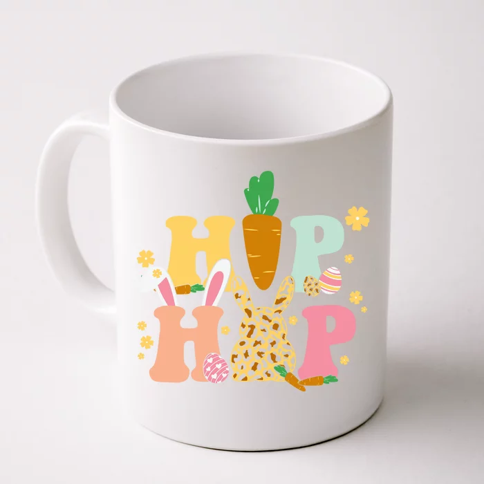 Hip Hop Easter Bunny Festive Spring Front & Back Coffee Mug