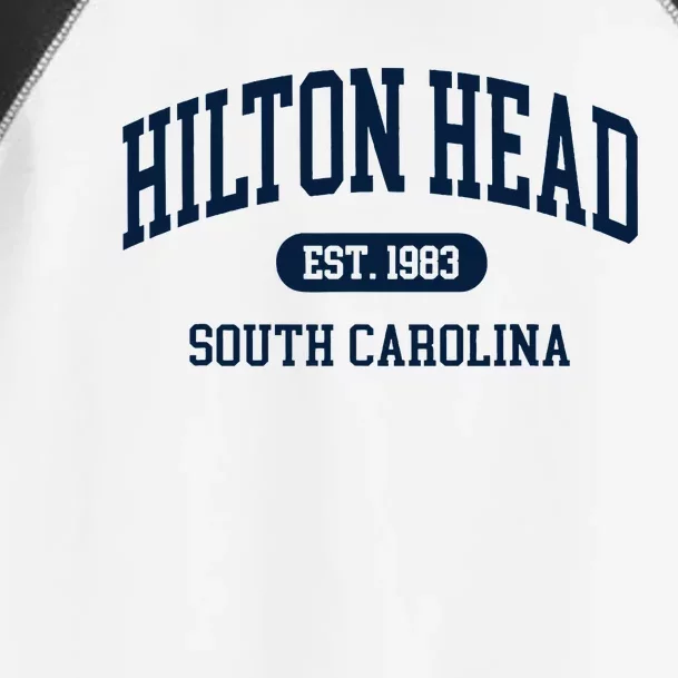 Hilton Head Est 1983 South Carolina Retro Throwback Toddler Fine Jersey T-Shirt