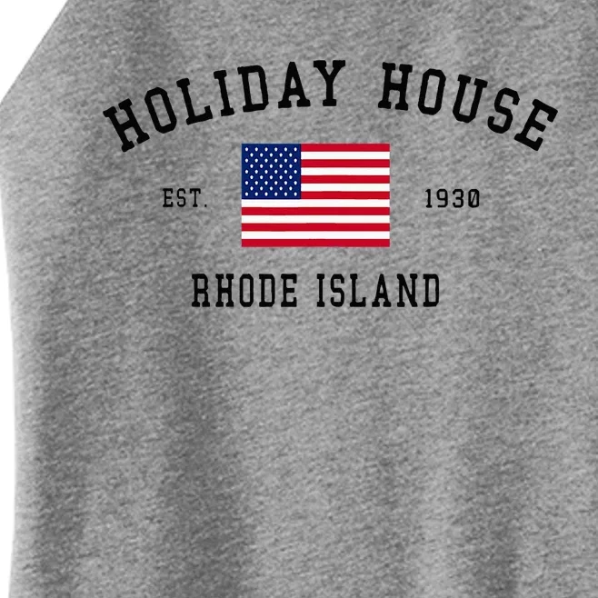 Holiday House Est 1930 Rhode Island Women’s Perfect Tri Rocker Tank