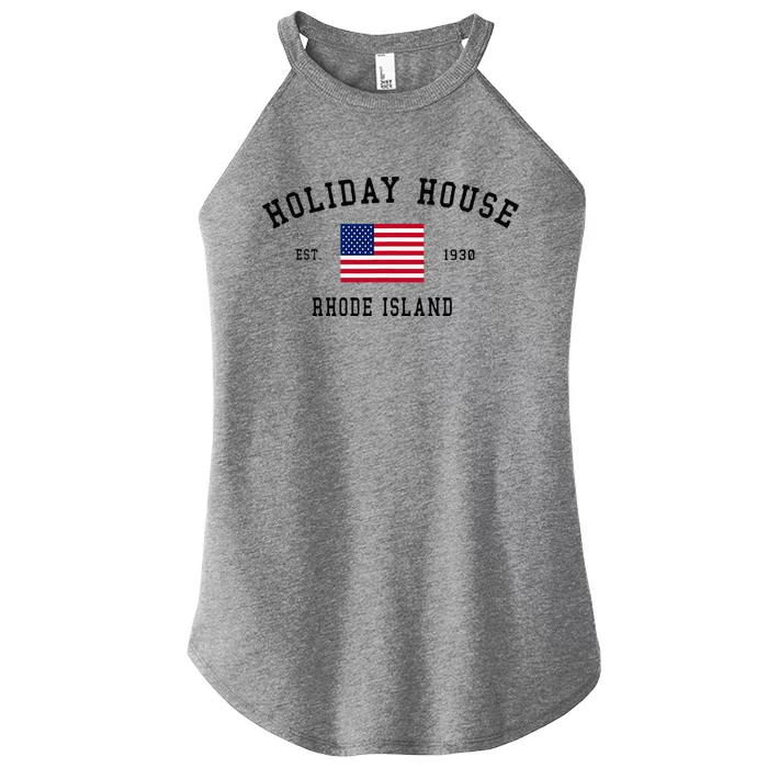 Holiday House Est 1930 Rhode Island Women’s Perfect Tri Rocker Tank