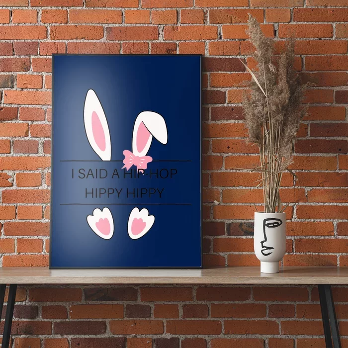 Hip Hop Easter Bunny Poster