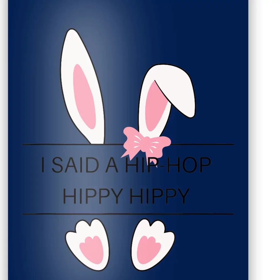 Hip Hop Easter Bunny Poster