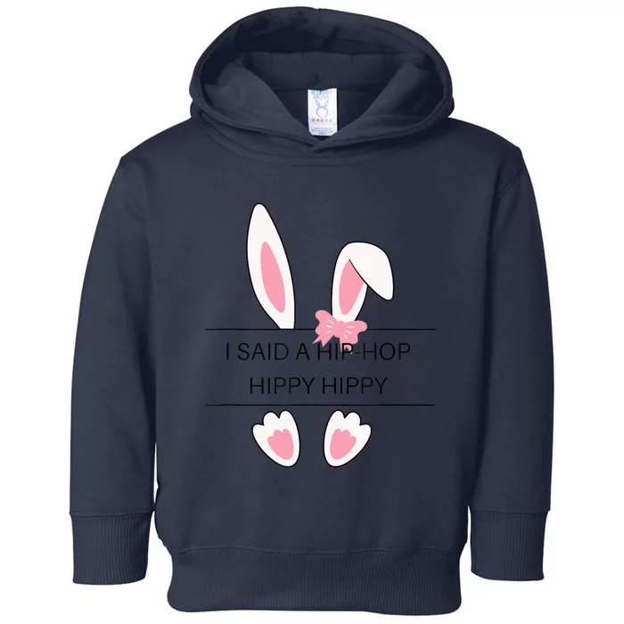 Hip Hop Easter Bunny Toddler Hoodie