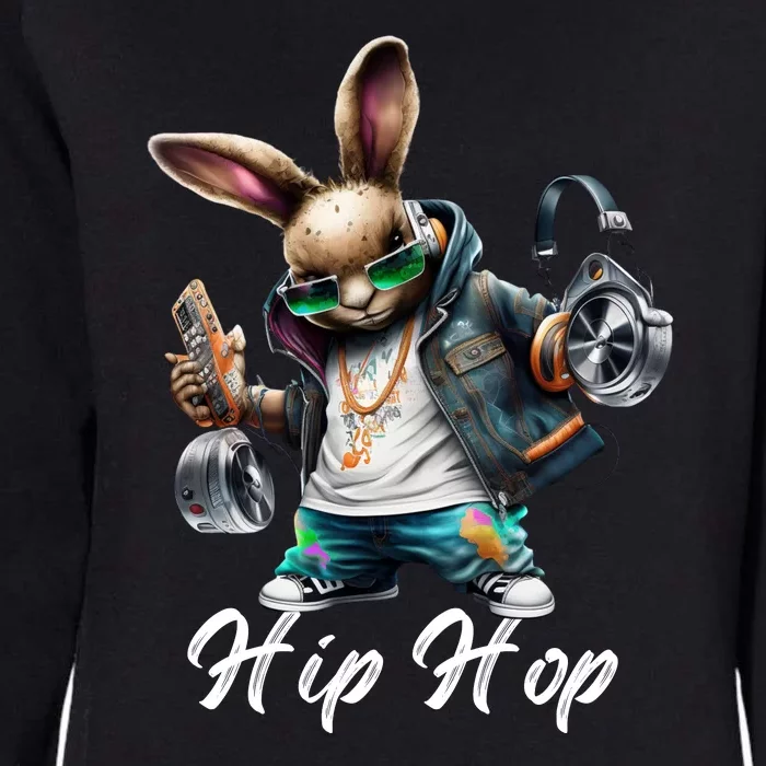 Hip Hop Easter Bunny Easter Rabbit Womens California Wash Sweatshirt