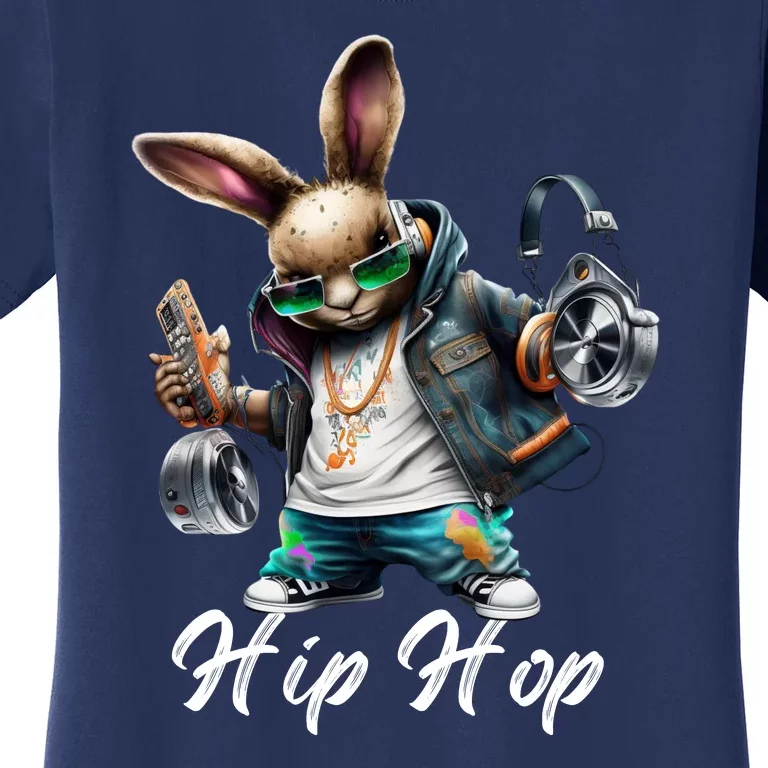 Hip Hop Easter Bunny Easter Rabbit Women's T-Shirt