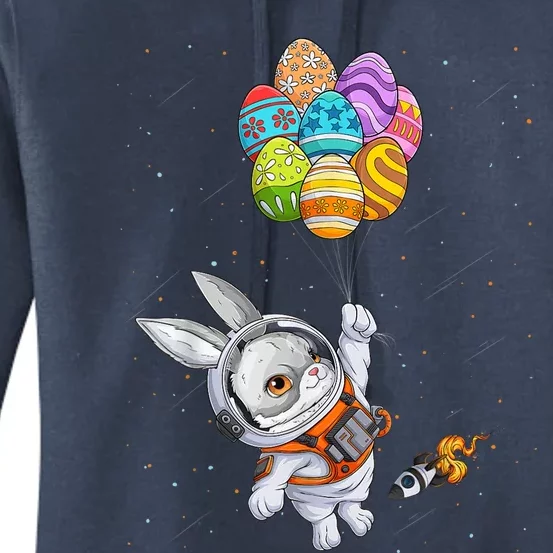 Happy Happy Easter Day Bunny Egg astronaut Space Boy Girls kid Women's Pullover Hoodie