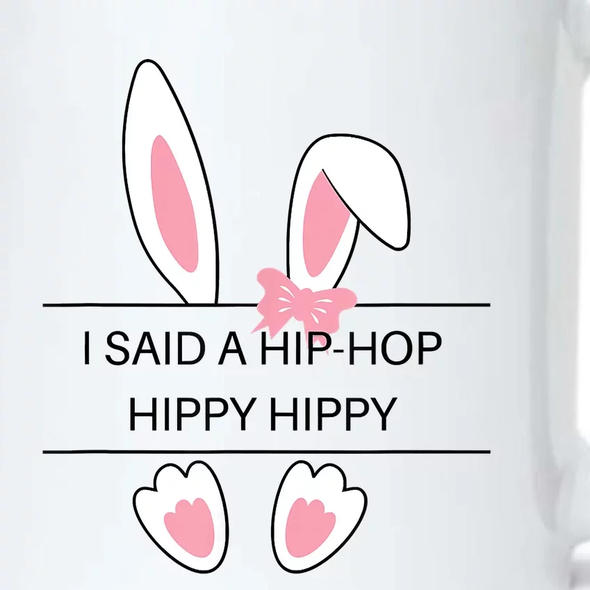 Hip Hop Easter Bunny Black Color Changing Mug