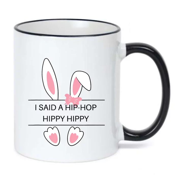 Hip Hop Easter Bunny Black Color Changing Mug