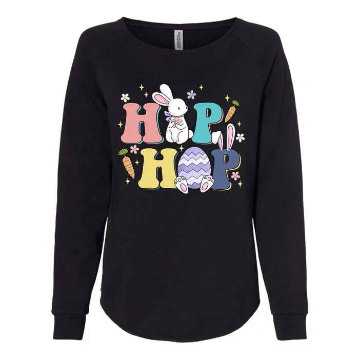 Hip Hop Easter Bunny Festive Holiday Cute Womens California Wash Sweatshirt