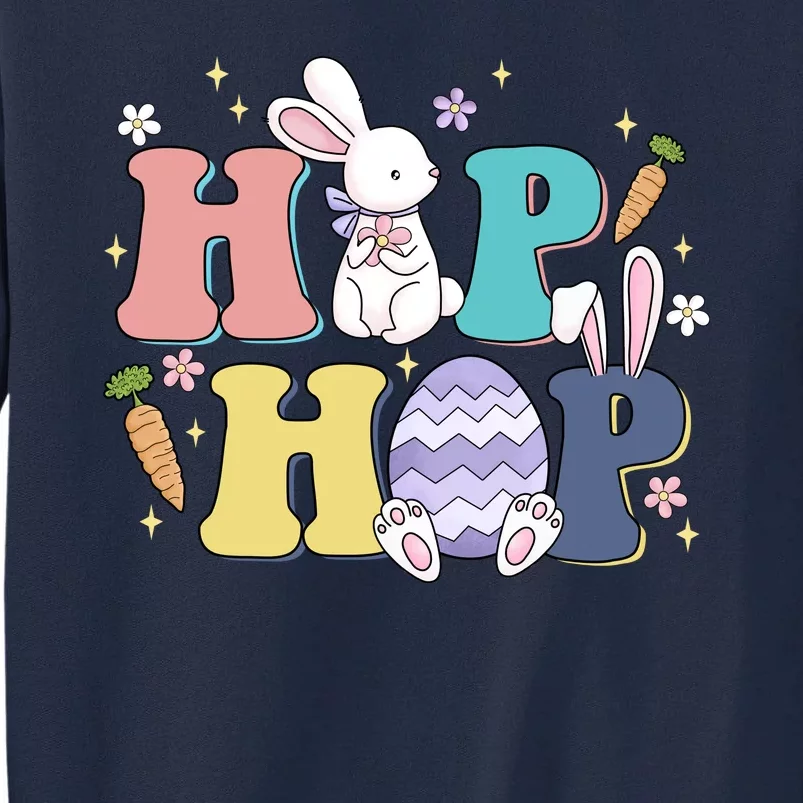 Hip Hop Easter Bunny Festive Holiday Cute Tall Sweatshirt