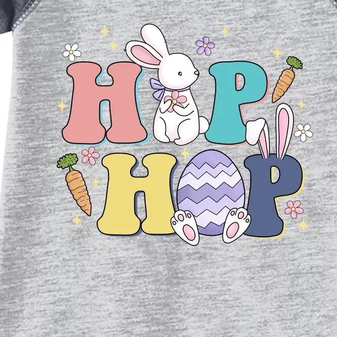 Hip Hop Easter Bunny Festive Holiday Cute Infant Baby Jersey Bodysuit