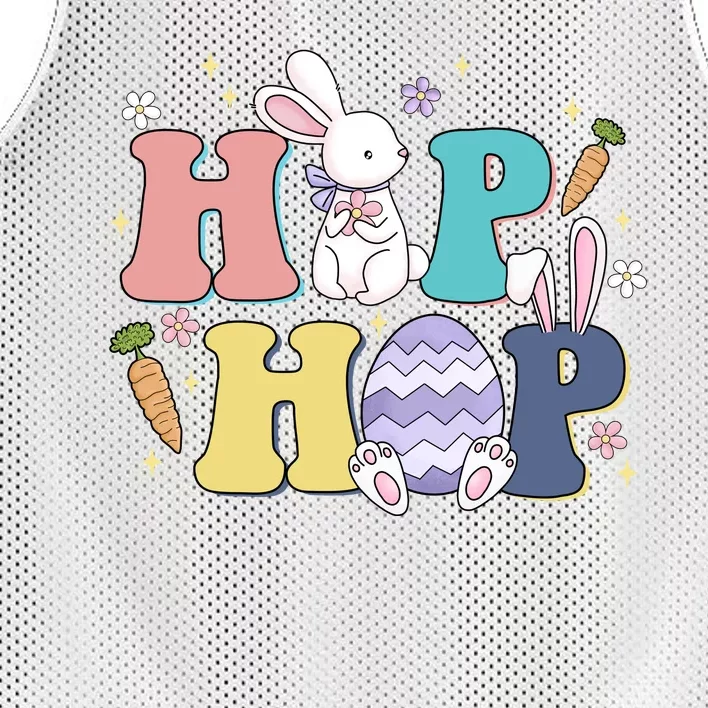 Hip Hop Easter Bunny Festive Holiday Cute Mesh Reversible Basketball Jersey Tank