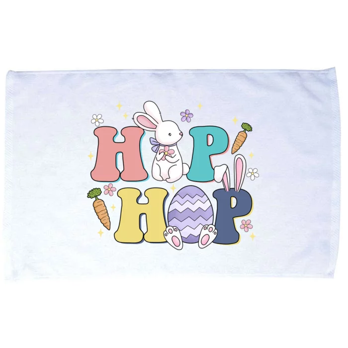 Hip Hop Easter Bunny Festive Holiday Cute Microfiber Hand Towel