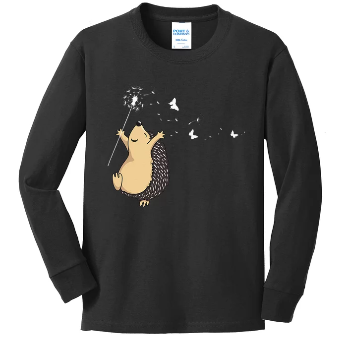 Hedgehog Kids Long Sleeve Shirt