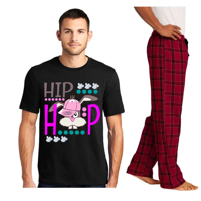 Hip Hop Easter Bunny Gift Cool Hipster Cute Bunny Gift Cool Gift Pajama Set