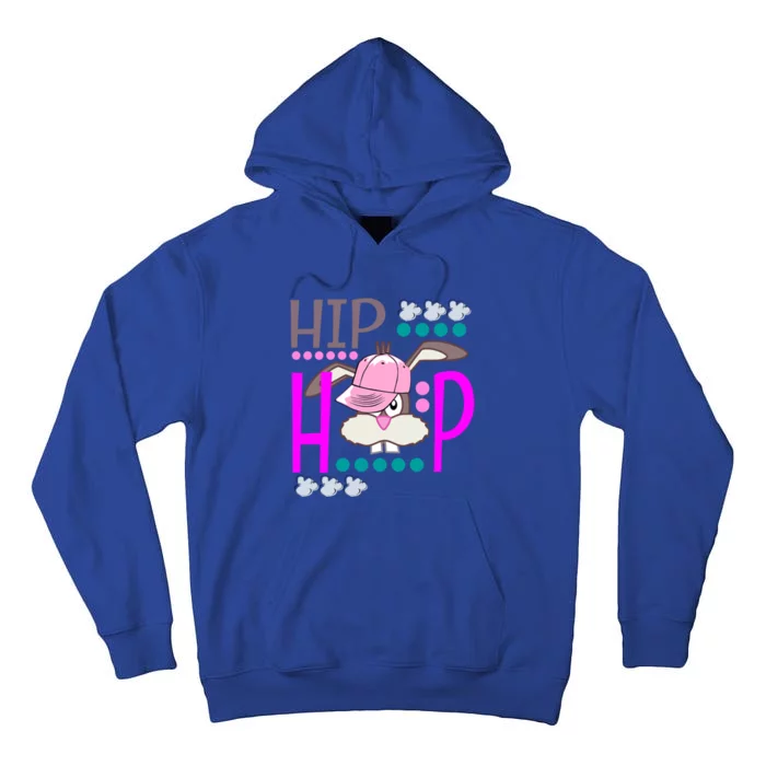 Hip Hop Easter Bunny Gift Cool Hipster Cute Bunny Gift Cool Gift Tall Hoodie