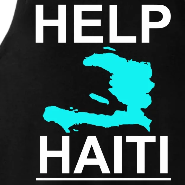 Help Haiti Earthquake Relief Ladies Tri-Blend Wicking Tank