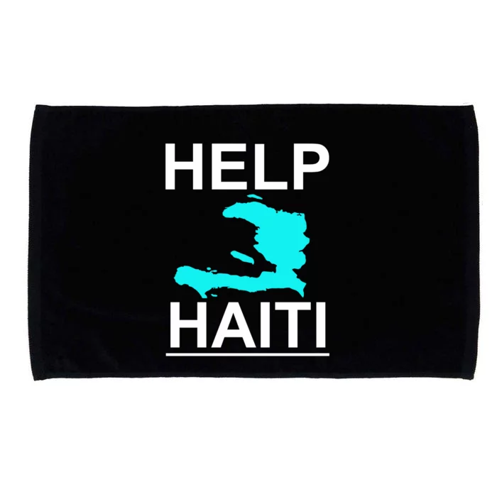 Help Haiti Earthquake Relief Microfiber Hand Towel