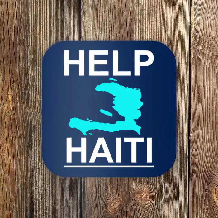 Help Haiti Earthquake Relief Coaster