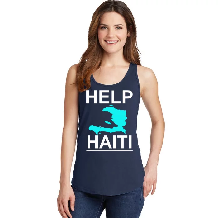 Help Haiti Earthquake Relief Ladies Essential Tank