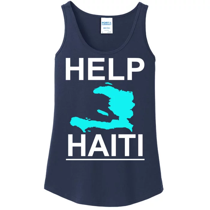 Help Haiti Earthquake Relief Ladies Essential Tank