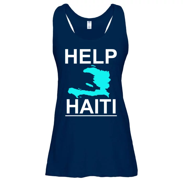 Help Haiti Earthquake Relief Ladies Essential Flowy Tank