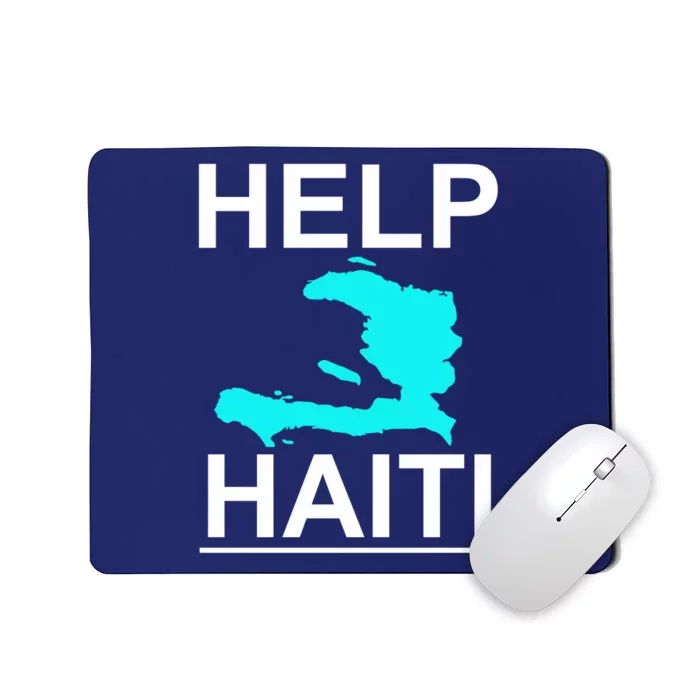 Help Haiti Earthquake Relief Mousepad