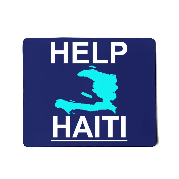 Help Haiti Earthquake Relief Mousepad